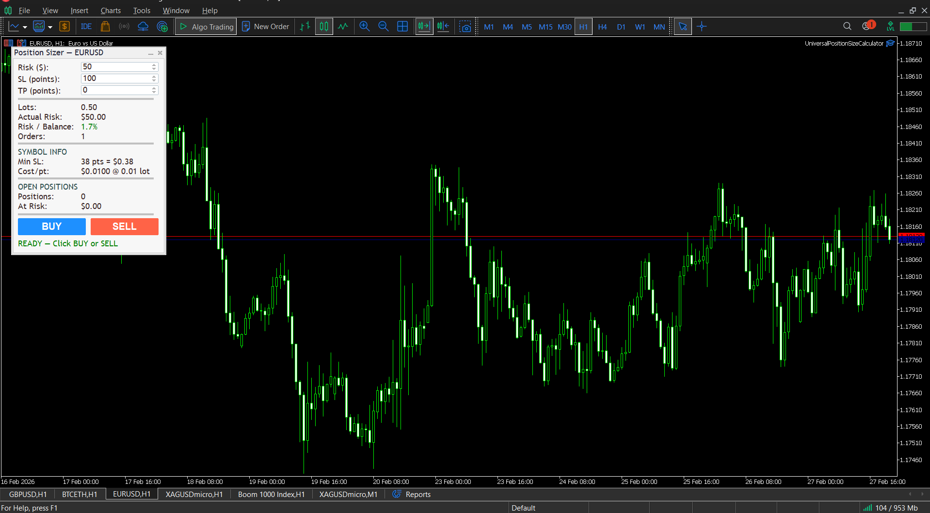 Position Size Calculator
